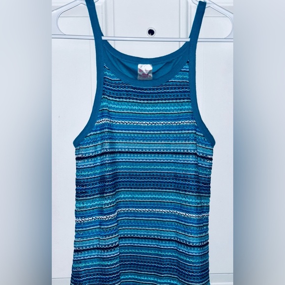 Striped Blue Dress - Picture 1 of 3